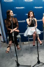 ASHLEY BENSON, SHAY MITCHELL, LUCY HALE, SASHA PIETERSE and TROIAN BELLISARIO ar SiriusXM Studio in New York 01/11/2016