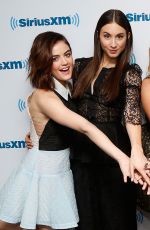 ASHLEY BENSON, SHAY MITCHELL, LUCY HALE, SASHA PIETERSE and TROIAN BELLISARIO ar SiriusXM Studio in New York 01/11/2016