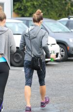 ASHLEY GREENE in Leggings Heading to a Gym in Los Angeles 01/19/2016