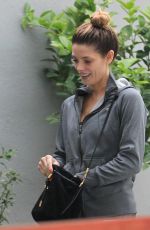 ASHLEY GREENE in Leggings Heading to a Gym in Los Angeles 01/19/2016