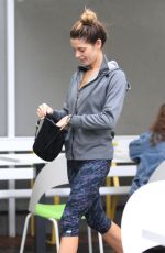 ASHLEY GREENE in Leggings Heading to a Gym in Los Angeles 01/19/2016
