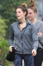 ASHLEY GREENE in Leggings Heading to a Gym in Los Angeles 01/19/2016