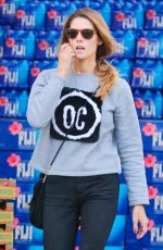 ASHLEY GREENE Shopping at Bristol Farms in Los Angeles 01/15/2016