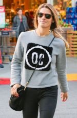 ASHLEY GREENE Shopping at Bristol Farms in Los Angeles 01/15/2016