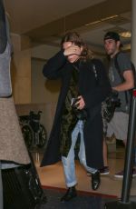 ASHLEY OLSEN at LAX Airport in Los Angeles 01/28/2016