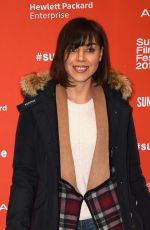 AUBREY PLAZA at Manchester by the Sea Premiere at 2016 Sundance Film Festival 01/23/2016