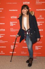 AUBREY PLAZA at Manchester by the Sea Premiere at 2016 Sundance Film Festival 01/23/2016