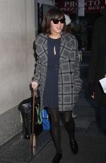 AUBREY PLAZA Leaves Today Show in New York 01/21/2016
