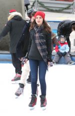 BAILEE MADISON Ice Skating at Nathan Phillips Square in Toronto 01/17/2016