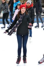 BAILEE MADISON Ice Skating at Nathan Phillips Square in Toronto 01/17/2016