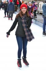 BAILEE MADISON Ice Skating at Nathan Phillips Square in Toronto 01/17/2016