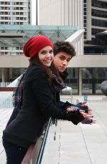 BAILEE MADISON Ice Skating at Nathan Phillips Square in Toronto 01/17/2016
