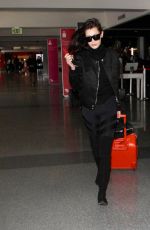 BELLA HADID at Los Angeles International Airport 01/04/2016