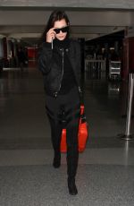 BELLA HADID at Los Angeles International Airport 01/04/2016