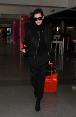 BELLA HADID at Los Angeles International Airport 01/04/2016