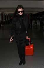 BELLA HADID at Los Angeles International Airport 01/04/2016