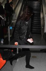BELLA HADID at Los Angeles International Airport 01/04/2016