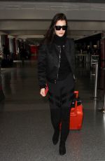 BELLA HADID at Los Angeles International Airport 01/04/2016