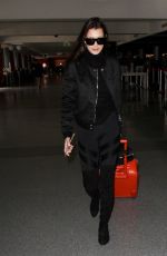 BELLA HADID at Los Angeles International Airport 01/04/2016
