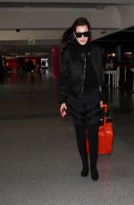 BELLA HADID at Los Angeles International Airport 01/04/2016