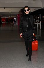 BELLA HADID at Los Angeles International Airport 01/04/2016
