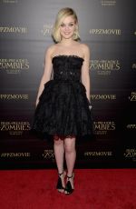BELLA TEATHCOTE at Pride and Prejudice and Zombies Screening in Los Angeles 01/21/2016