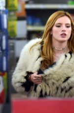 BELLA THORNE Out and About in Los Angeles 12/31/2015