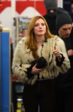 BELLA THORNE Out and About in Los Angeles 12/31/2015