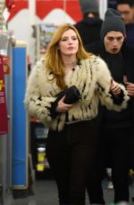 BELLA THORNE Out and About in Los Angeles 12/31/2015