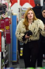 BELLA THORNE Out and About in Los Angeles 12/31/2015