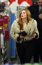 BELLA THORNE Out and About in Los Angeles 12/31/2015