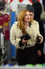 BELLA THORNE Out and About in Los Angeles 12/31/2015