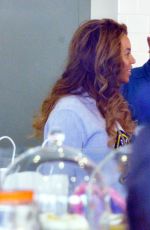 BEYONCE at Another Birthday Bash for Blue Ivy at Duffs Cakemix in Los Angeles 01/10/2016