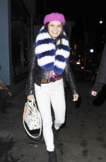 BIP LING Leaves Groucho Club in London 01/22/2016
