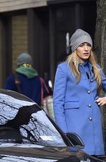 BLAKE LIVELY Out and About in New York 01/15/2016