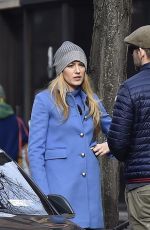 BLAKE LIVELY Out and About in New York 01/15/2016