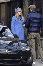 BLAKE LIVELY Out and About in New York 01/15/2016