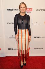 BRIE LARSON at BAFTA Los Angeles Awards Season Tea in Los Angeles 01/09/2016