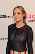 BRIE LARSON at BAFTA Los Angeles Awards Season Tea in Los Angeles 01/09/2016