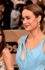 BRIE LARSON at Screen Actors Guild Awards 2016 in Los Angeles 01/30/2016