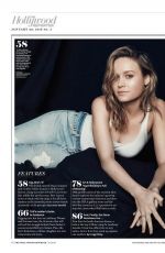 BRIE LARSON in The Hollywood Reporter Magazine, January 2016 Issue