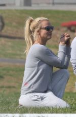 BRITNEY SPEARS and Her Brother Bryan at a Park in Los Angeles 01/23/2016