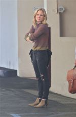 BRITTANY SNOW Waits for Her Car in Beverly Hills 01/28/2016