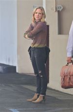 BRITTANY SNOW Waits for Her Car in Beverly Hills 01/28/2016