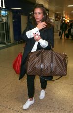 BROOKE VINCENT Arrives at Euston Station in London 01/20/2016
