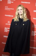 BROOKLYN DECKER at Lovesong Premiere at 2016 Sundance Film Festival 01/25/2016