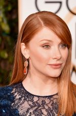 BRYCE DALLAS HOWARD at 73rd Annual Golden Globe Awards in Beverly Hills 10/01/2016