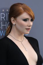 BRYCE DALLAS HOWARD at Critics’s Choice Awards 2016 in Santa Monica 01/17/2016