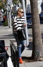 BUSY PHILIPPS Out and About in Beverly Hills 01/12/2016