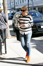 BUSY PHILIPPS Out and About in Beverly Hills 01/12/2016